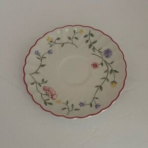Vintage Johnson Brothers Summer Chintz Saucer (single saucer) 5.5”
